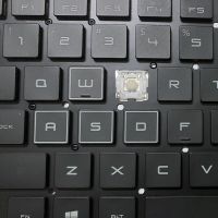 Replacement Backlit Keycap Key For HP OMEN 15-DC 15-DH DC0002TX DC0010NG L50880-071 Laptop Keyboard KEY &amp; Clips