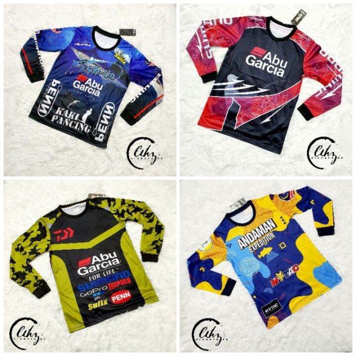 baju-jersi-pancing-anglers-club-abu-garcia-shimano-sublimation-jersey-murah