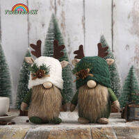 Christmas Gnomes Plush Doll Stuffed Faceless Gnome Standing Doll Christmas Decorations For Home Xmas Tree Ornaments