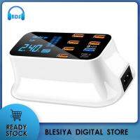 Blesiya 8-Port Quick Charge 3.0จอแสดงผล Led อะแดปเตอร์ชาร์จ USB สำหรับโทรศัพท์ Android EU