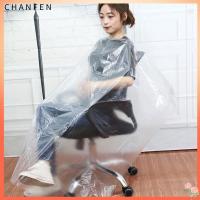 CHANFEN 10/50/100ชิ้นเสื้อคลุมร้านตัดผมกันน้ำผ้าตกแต่งผมเครื่องมือเปิร์มผมร้านเสริมสวยผ้าคลุมตัดผมแบบใช้แล้วทิ้ง