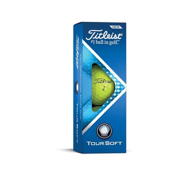 ลูกกอล์ฟ-titleist-tour-soft-yellow