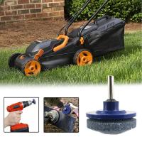 Areyourshop 1x Universal Lawn Mower Parts Faster Blade Sharpener Grinder Garden Tools Rotary Drill Rotary Tool Parts  Accessories