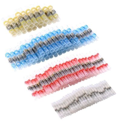 10/20/30PCS AWG 10 26 Waterproof Solder Seal Sleeve Splice Terminals Heat Shrink Electrical Wire Butt Connectors Shrinkable Tube
