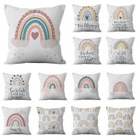 【CW】☎☜  Print Pillowcase Room Sofa Decoration Cartoon Pillowslip 45x45cm Polyester Cushion Cover