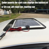 Solar Panel Eco-friendly High Efficient Black 200W Waterproof Battery Charger for Car【Black】