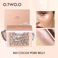 O.TWO.O Highlighters Palette Luminizers Powder Glow Shiny Contour Highlighter Shimmer Illuminator Makeup Cosmetics for Face