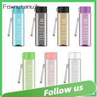 FOXNUTANUJH 500ml ฤดูร้อน พลาสติก แบบพกพา ขวดน้ำดื่ม ถ้วยกาแฟน้ำผลไม้ ถ้วยน้ำกีฬา ขวดน้ำ