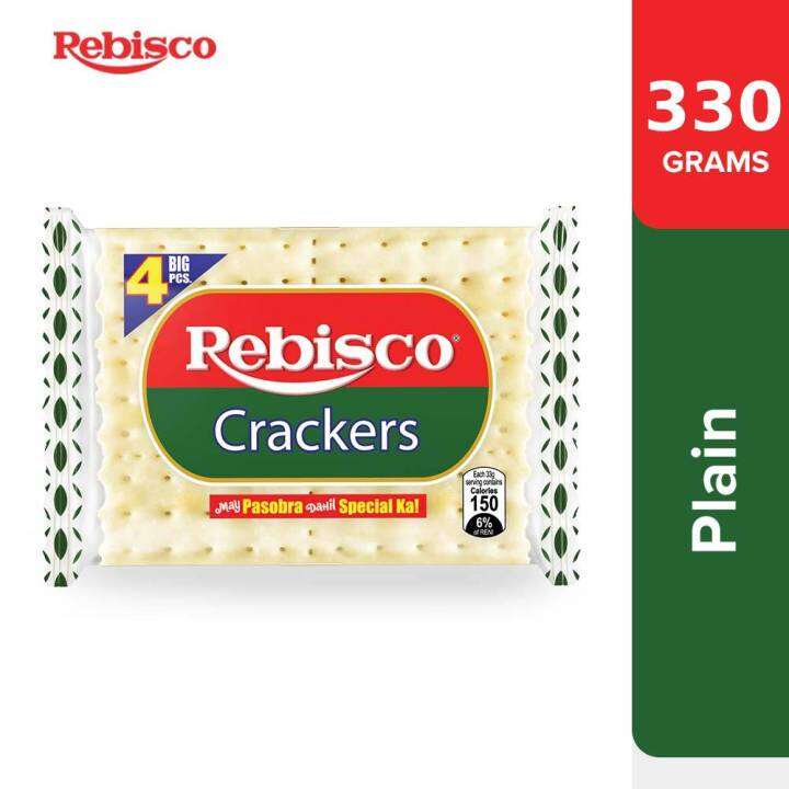 Rebisco Crackers Plain 33G X 10Pcs Lazada PH