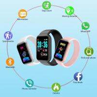 ♙ Y68 Smart Watch Color Screen Step Counting Multi Sport Mode Message Reminder Photography Music Remote Control Smart Band