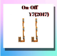 แพรเปิด-ปิด on-off Y7(2017) แพรสวิต ปิด-เปิด  Y7 2017 แพร เพิ่มเสียงลดเสียง เพิ่ม-ลด เสียง Y7(2017) สินค้าพร้อมส่ง