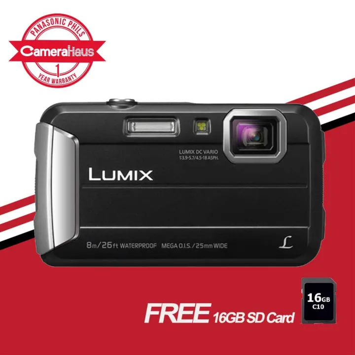 Panasonic Lumix DMCTS30 Digital Camera (Black) Lazada PH