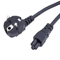 Adapter Power Cord 5ft CEE7 Schuko (European 2 Pin) To C5 With H05VV-F 0.75mm2 For Notebook Computer Supply Power Cord