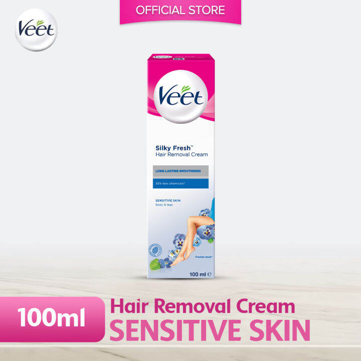 Veet Hair Removal Cream Sensitive Skin 100g Lazada 1803