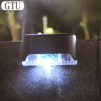 GTU 4ชิ้นไฟรั้ว LED พลังงานแสงอาทิตย์กันน้ำตกแต่งสวนหลอดไฟใยแก้วสำหรับเฉลียงช่องทางเดินหรือ DrivewayGTU 4ชิ้นไฟรั้ว LED พลังงานแสงอาทิตย์กันน้ำตกแต่งสวนหลอดไฟใยแก้วสำหรับเฉลียงช่องทางเดินหรือ5LA-lbt-my ถนน