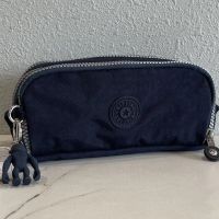 Available Kipling Clutch Bag Womens Bag Large Capacity K13564 Double Zipper Storage Bag Pencil Case Multi-Layer