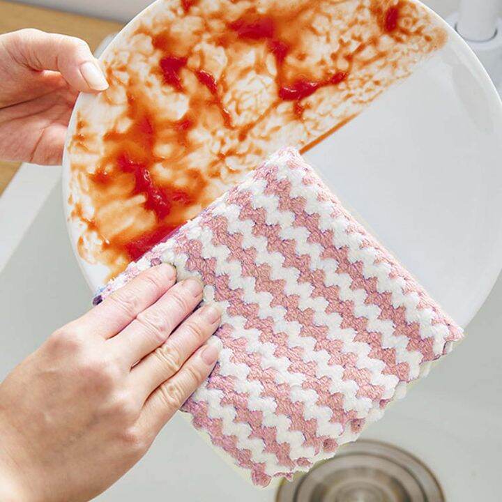 5pcs-kitchen-dish-cloths-soft-absorbent-dish-rag-reusable-dish-towels-household-washable-my-homebody-hand-towel-k-25-bath-towel