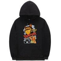 Cat The Return of Vampurr Hoodie Cotton Horror Halloween Hoodies Men Fashion Harajuku Plus Size Sweatshirt Male Streetwear Size XS-4XL