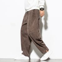 [COD] Mens 2021 New Pants Corduroy Youth Loose Trousers