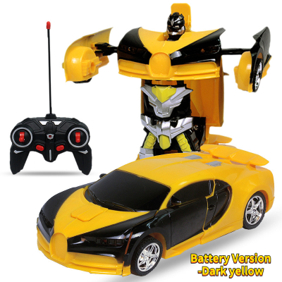 1:18 Charging RC Car 4WD 2 in 1 Electric Transformation Children Boys Outdoor Remote Control Sports Deformation Robots Model Toy
