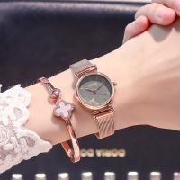 【Hot Sale】 Mori light luxury French niche watch female ins style thin strap student simple temperament girl waterproof
