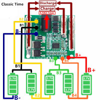 5S 18V 21V 20A แบตเตอรี่ชาร์จแผ่นป้องกัน Li-Ion แบตเตอรี่ลิเธียมแพ็คป้องกันแผงวงจร BMS โมดูลสำหรับเครื่องมือไฟฟ้า