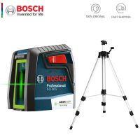 Bosch เลเซอร์ปรับระดับระดับมืออาชีพ,เลเซอร์ปรับระดับสีเขียว2เส้นสำหรับของตกแต่งบ้านระดับเลเซอร์ GLL 30 G