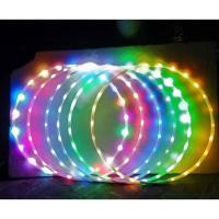 LED Hoop Color Strobing and Changing Hoop Light Up LED Dancing Hoops for Kids and Adults Exercise Equipment with Glow Light