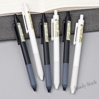 【Ready Stock】 ❍♤♗ C13 Retractable Gel Pen Large Capacity Pen Soft Grip 0.5 MM Black Ink Student Office Writing Tools