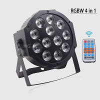 【✴COD✴】 lian400770360360 12X12W Led Par พร้อมรีโมท4in 1 /Rgbwa 5in 1/หลอดไฟ Rgbwa Uv 6in 1ราคาพาร์ Dmx512ดิสโก้ปาร์ตี้เวทีมืออาชีพแสง