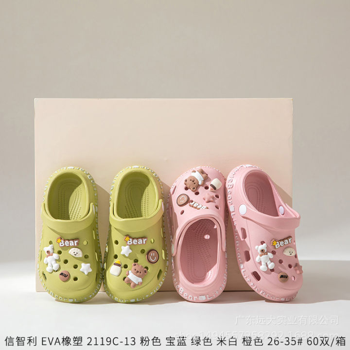 new-style-เชื่อชิลี-2023-รองเท้าเด็กน่ารักใหม่รองเท้าแตะเด็กรองเท้าแตะเด็ก