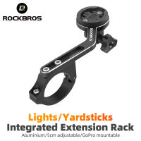 ROCKBROS Aluminium Alloy Bicycle Light Bracket Holder Bike Mount For IGS Garmin Bryton Cateye GoPro Speedometer Mount