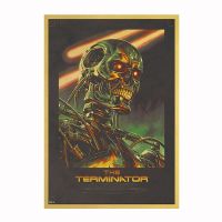 【D172】The New Terminator Kraft Paper Retro Poster Cafe Bar Decorative Painting