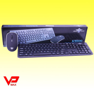 Combo bàn phím chuột không dây Warship KM600 cho Smart Tivi Máy Tính thumbnail