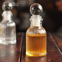 【LZ】♗☬♟  Mini garrafa de armazenamento selada transparente garrafa de óleo essencial pequena garrafa de vidro frasco cruet acessórios de cozinha ferramenta de vinagre