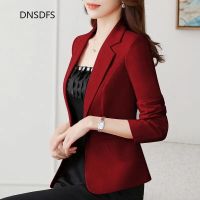 Black Suit Jacket Women Slim Blazer Spring Autumn Blazers Korean Office White Blazer Lady Business Blazers Casual Coat mujer