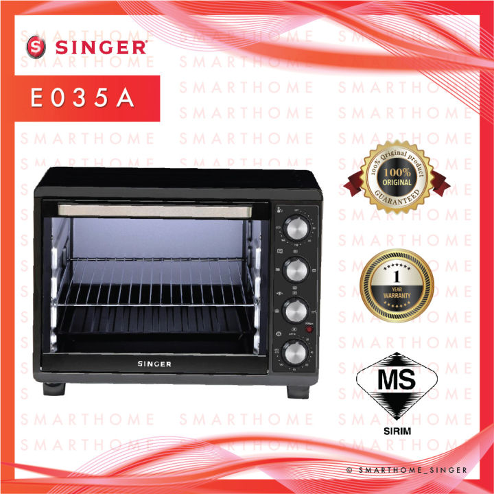 Singer EO35A Electric Oven 35L Lazada