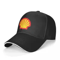 Shell Logo Print Baseball Caps Men Comfortable Sports Hat Adjustable Breathable Sun Hats Peaked Cap