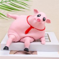 Piggy Squeeze Toy Sensory Stress Toy for Kids Adults, Decompress , Funny Pig Man Sensory Stress Toy for Girl Boy