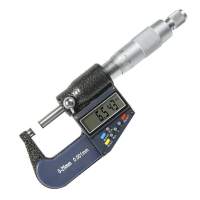 Digital Micrometer Caliper 0-1Inch(0.001mm) /0-25 mm inch/Metric Conversion with Large LCD Display