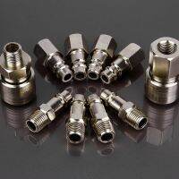 +【‘ 10Pcs European Form Coupling Quick Connector Coupler Quick Coupler Pneumatic Fitting Compressor Pump System Pneumatic Coupling