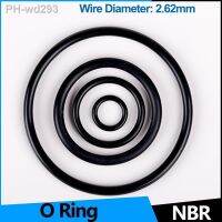 NBR Rubber O Sealing Ring Gasket Nitrile Washers for Car Auto Vehicle Repair Professional Plumbing Air Gas Connections WD2.62