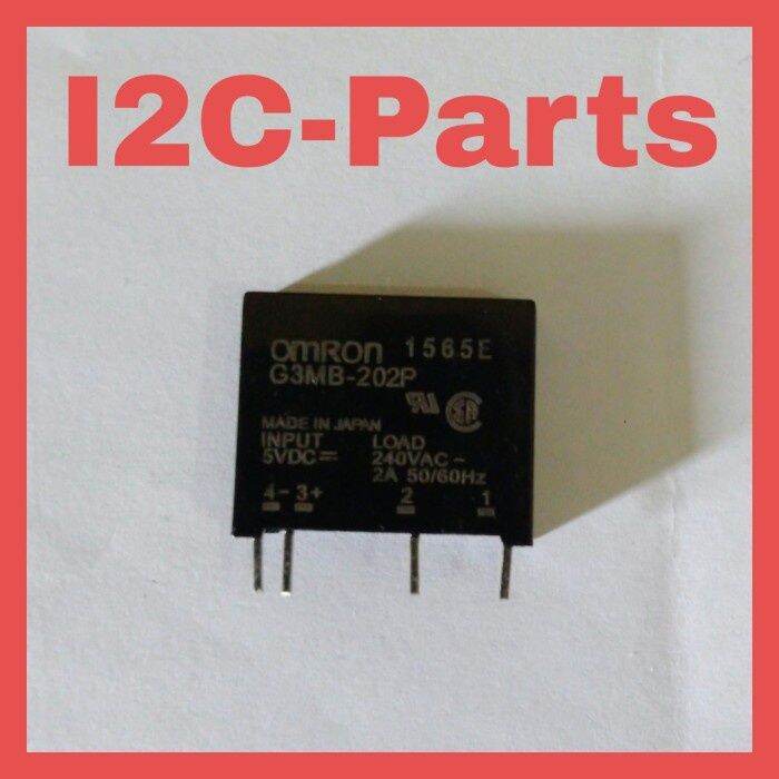 Solid State Relay SSR OMRON G3MB-202P-5VDC 240V AC DC LOAD 2A 5V 10mA ...
