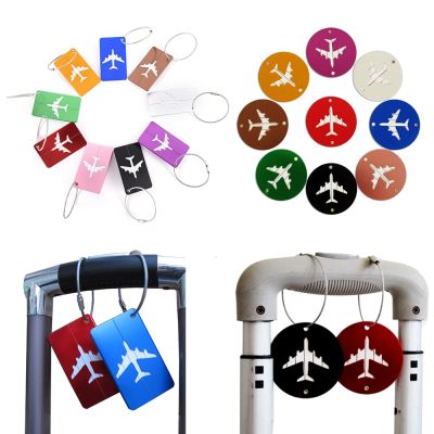 【LZ】❧▽  Bolsas e malas acessórios de viagem moda bonito borracha funky alumínio correias mala tag de bagagem frete grátis 2019