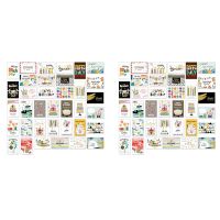 72 Pack Greeting Card Eco Friendly Unique Birthday Cards Large Happy Birthday Cards Set for Adults and Kids Writing