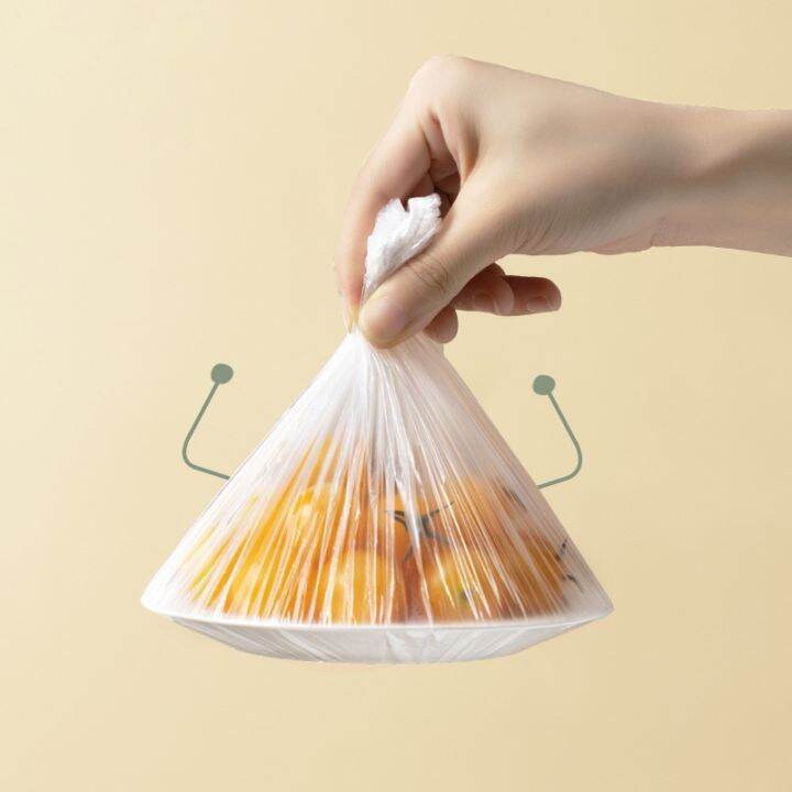 food-grade-disposable-saran-wrap-and-plastic-bags-keeping-food-fresh-dust-proof-bowl-and-dish-covers-meal-covers