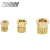 5pcs Brass Pipe connector M8x1 M10X1 Fixed joint Lubricating oil pump tubing connector CNC machine tool Fittings