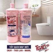 Chất tẩy hồng okay 960ml Thái Lan cực mạnh hàng nhập khẩu, nước rửa sàn nhà