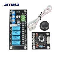 AIYIMA Audio Switch Input Selection Board RCA Lotus Seat Stereo 4 Way Relay Adjustable Signal Amplifier DIY AC12-15V