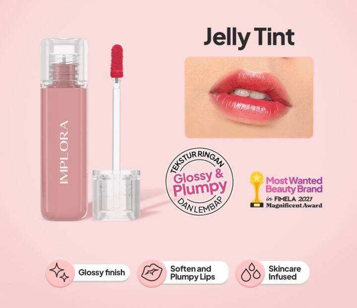 IMPLORA Jelly Tint / Lip Tint Implora / Implora Liptint Lazada